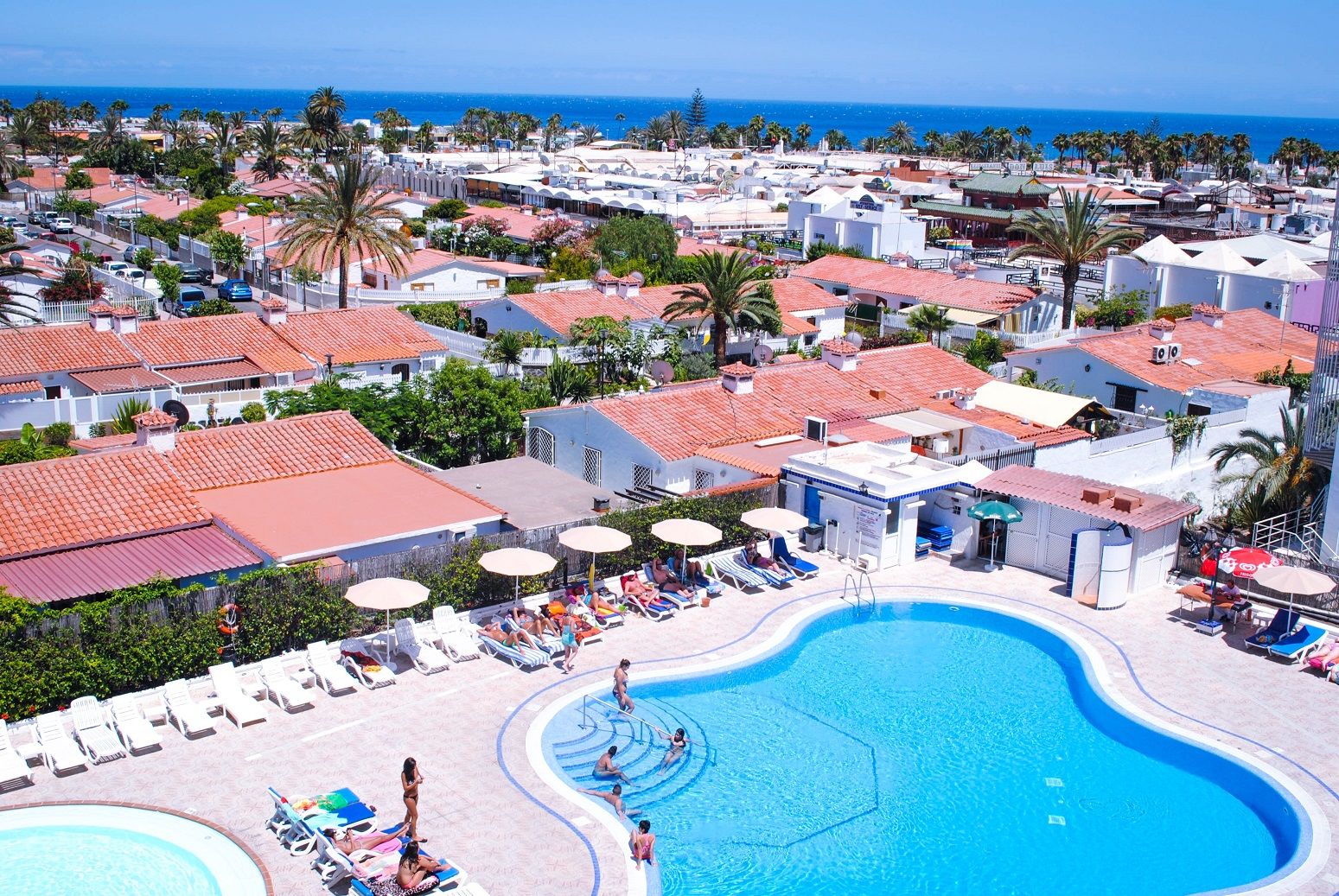 Apartamentos Tamaran Playa del Inglés Exteriör bild