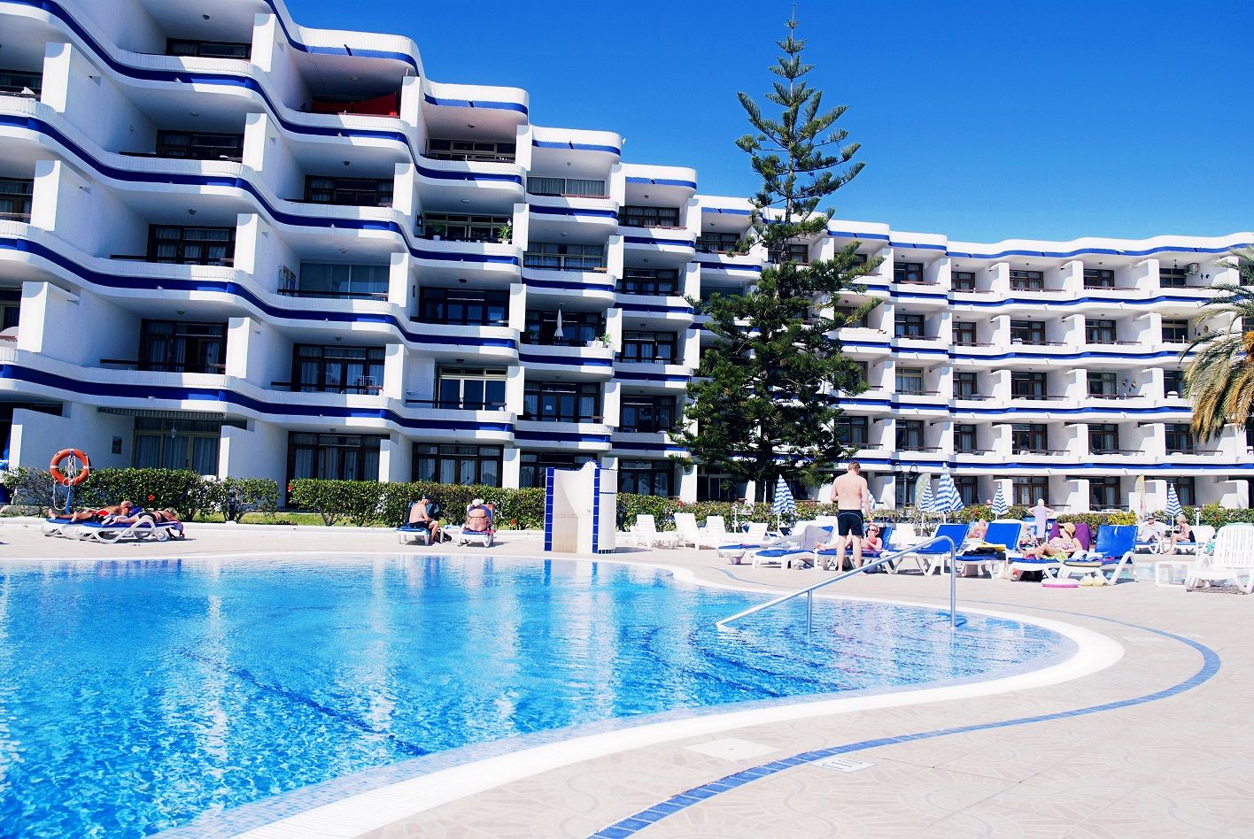 Apartamentos Tamaran Playa del Inglés Exteriör bild