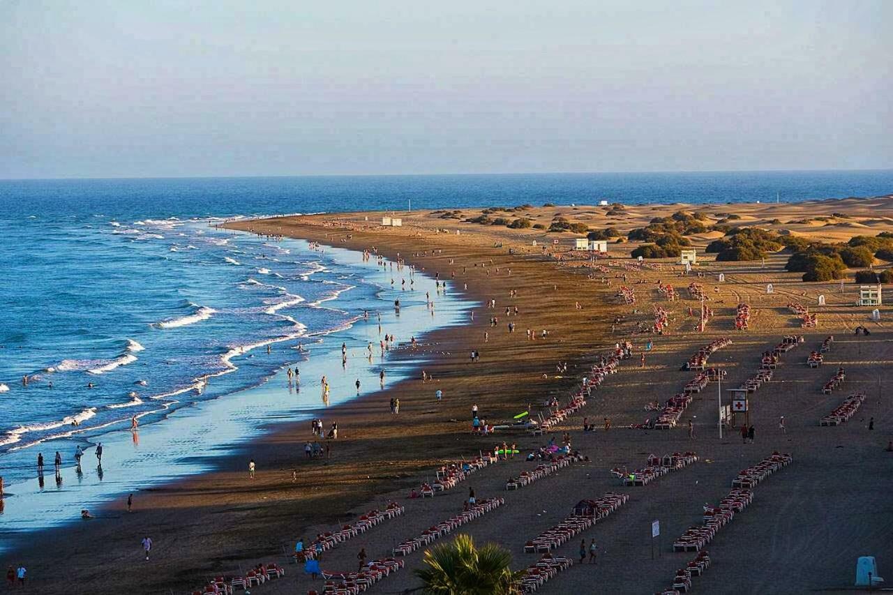 Apartamentos Tamaran Playa del Inglés Exteriör bild