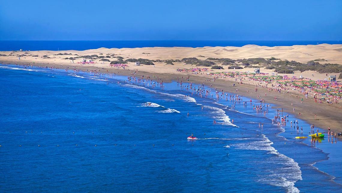 Apartamentos Tamaran Playa del Inglés Exteriör bild